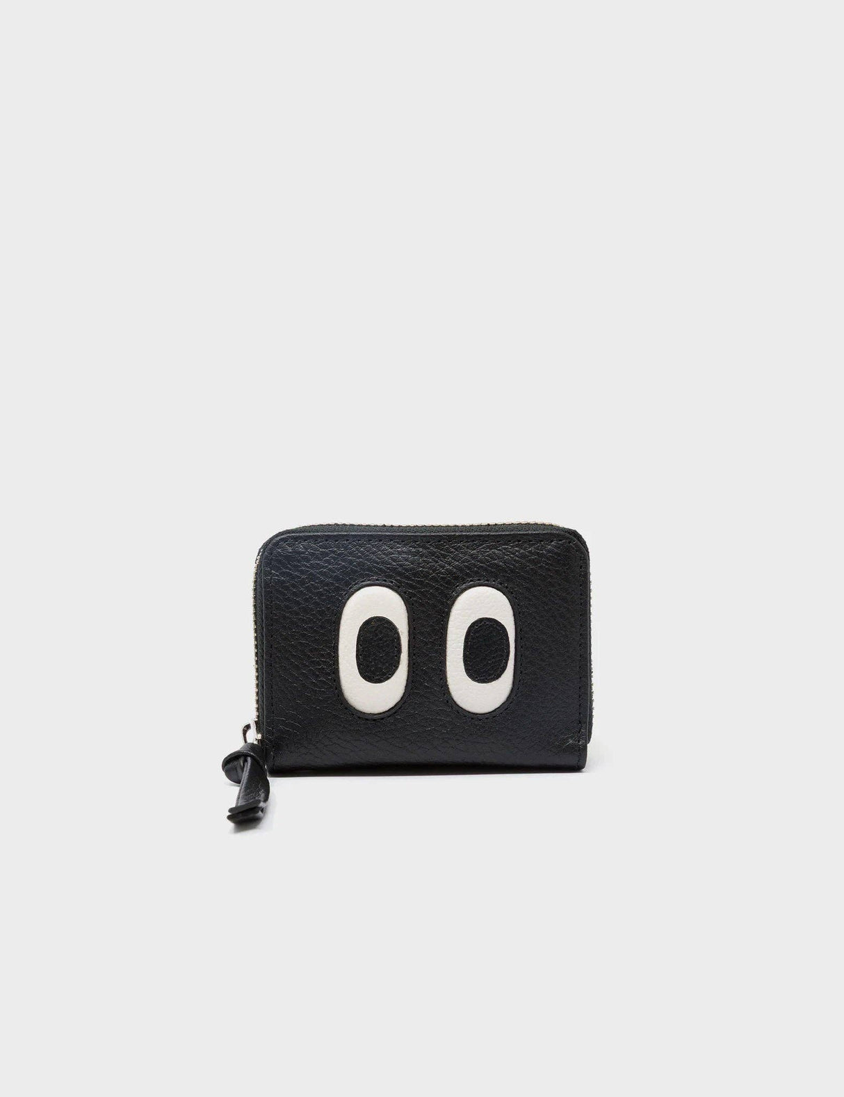 Frodo Black Leather Zip Around Wallet - Look Up 👀