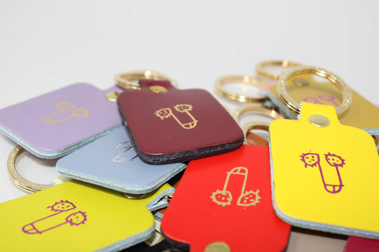 Leather Willy Key Fobs