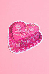 Pisces Glitter Horoscope Cake Sticker