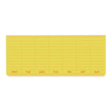 Sticky Memo Pad/ Weekly