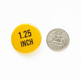 PUBLIC HEALTH OVER CORPORATE WEALTH Pin 1.25" Button
