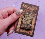 Lady Knight Enamel Pin