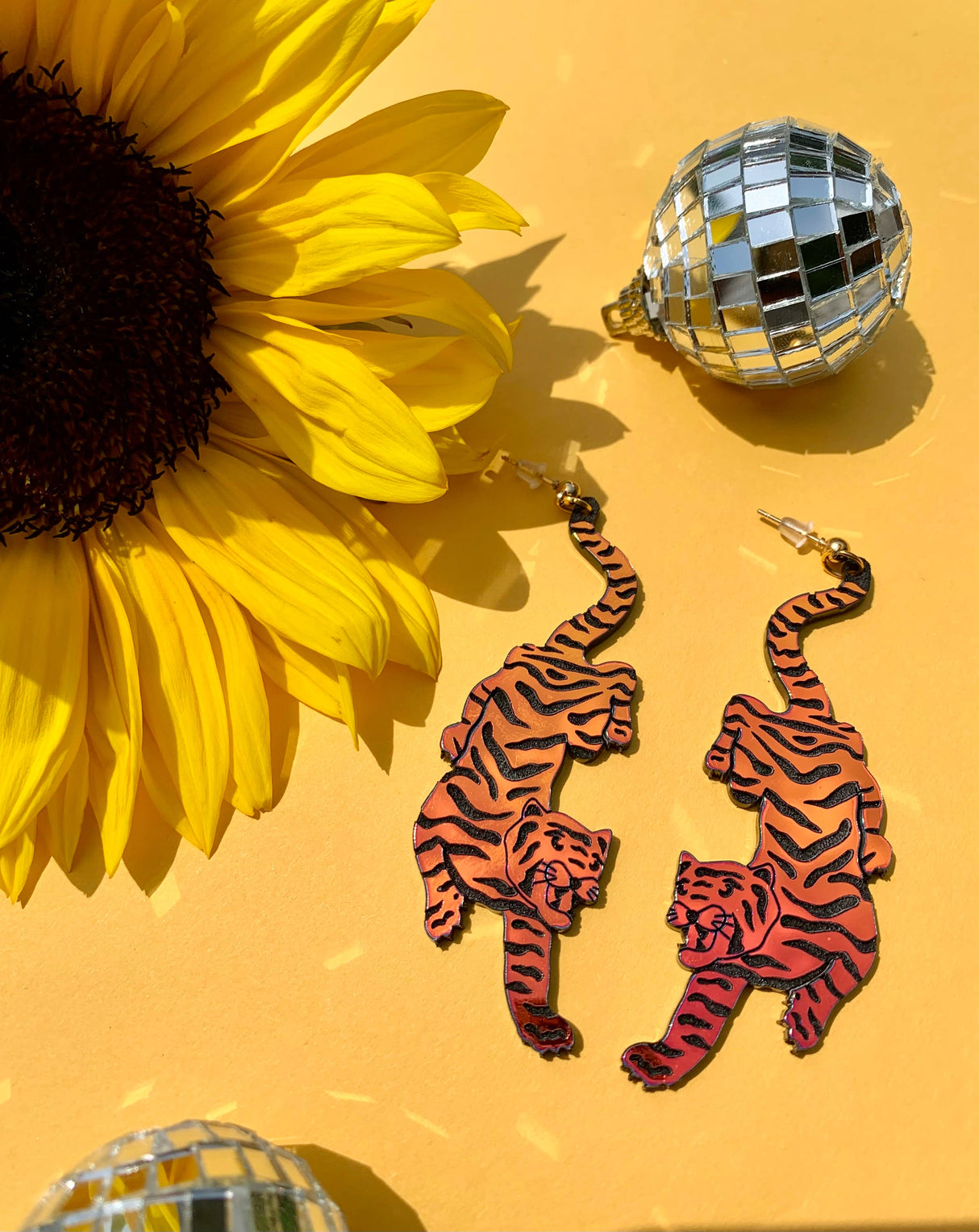 Tigers Earrings