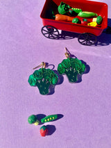 Mini Broccoli Earrings