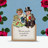 Perfect Weirdos Wedding Greeting Card