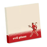 Evil Plans Note Pad
