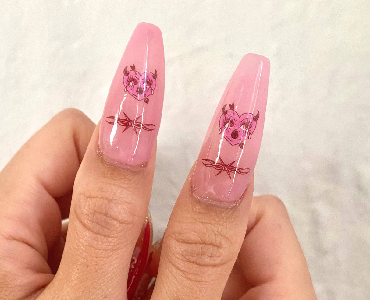Lovecore Nail Decal Stickers