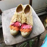 Leather Shoe Fringe