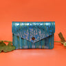 Leahter Forest Popper Purse