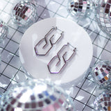 S Earrings - Silver