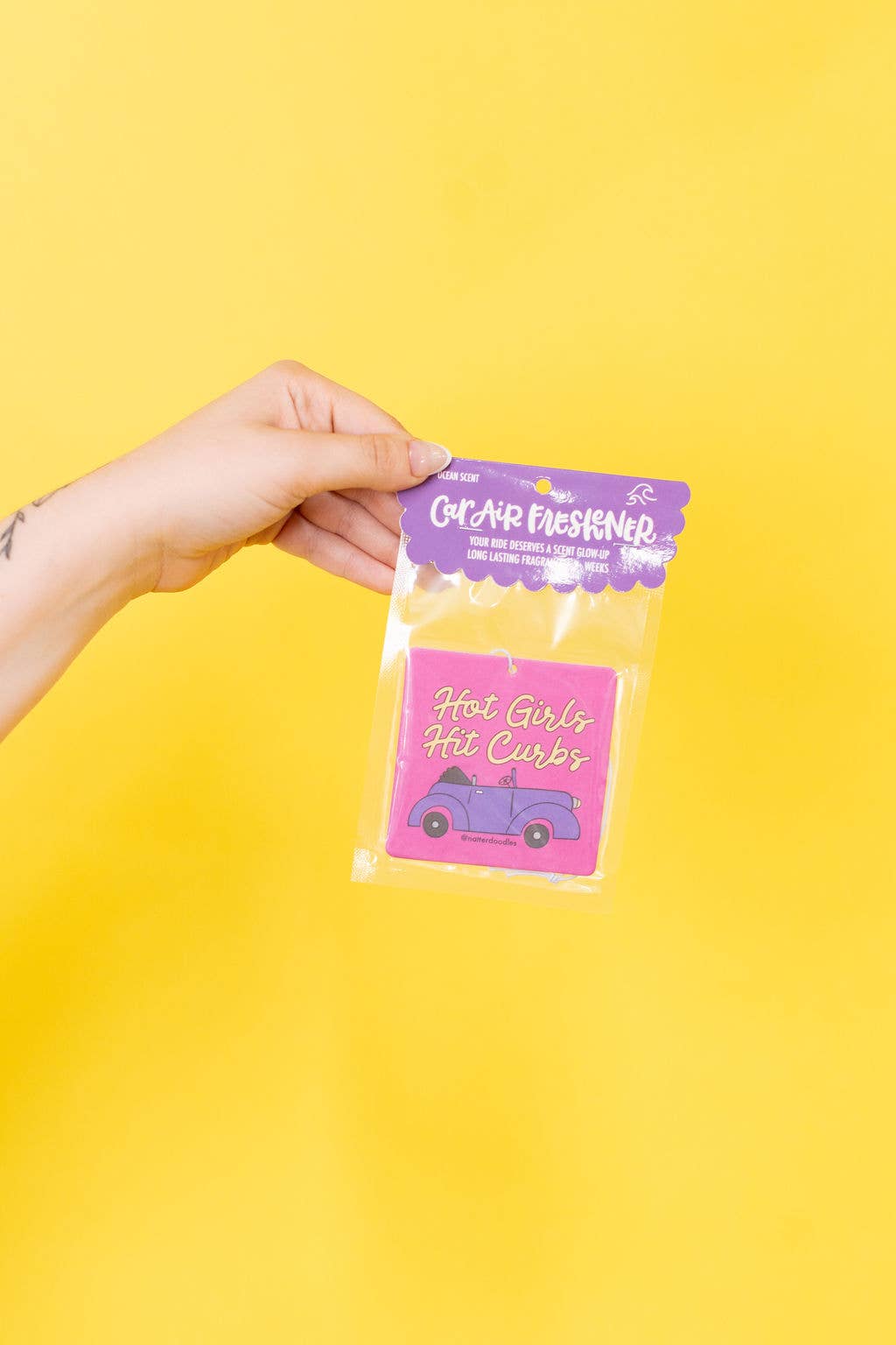 Hot Girls Hit Curbs Air Freshener