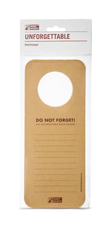 Unforgettable Doorhanger Reminder Pad