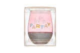 Let’s Partay Birthday Wine Glass