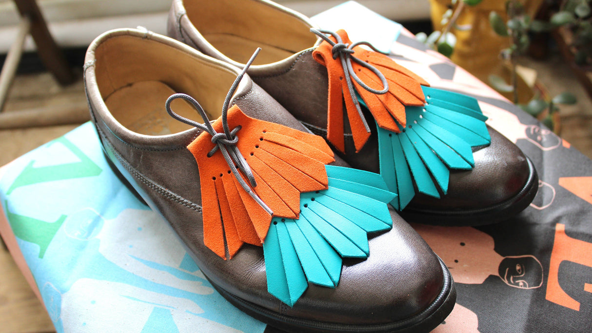 Leather Shoe Fringe