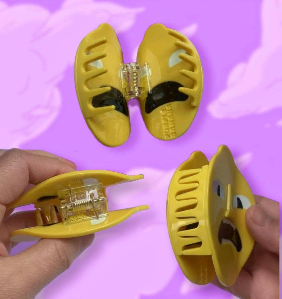 Adventure Time Lemon Grab Claw Clip