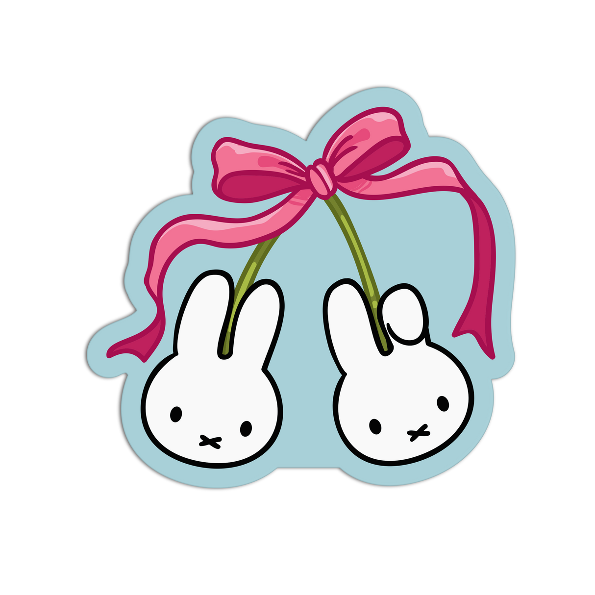 The Dutch Darling Miffy Textured Stickers