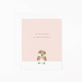 Guinea be Great Parents Greeting Card