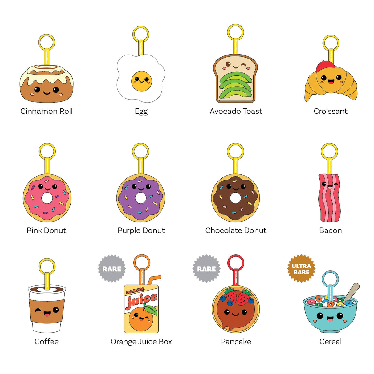 Brekkie Pals Yummables Blind Box Plushies