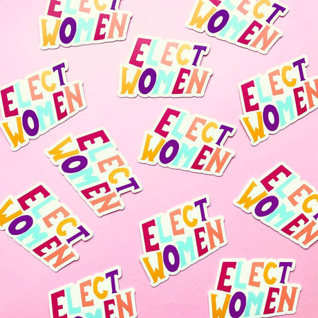 Elect Women Vinyl Sticker