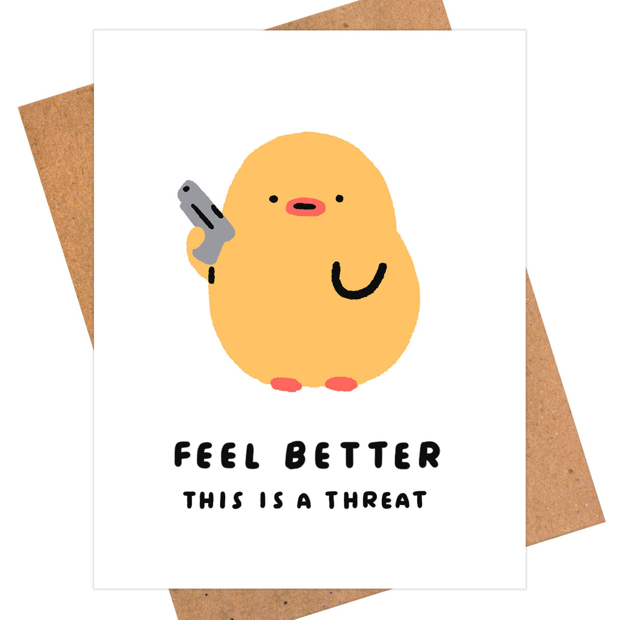 Feel Better Threat Greeting Card