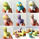 Iwako Sheep & Llama Erasers