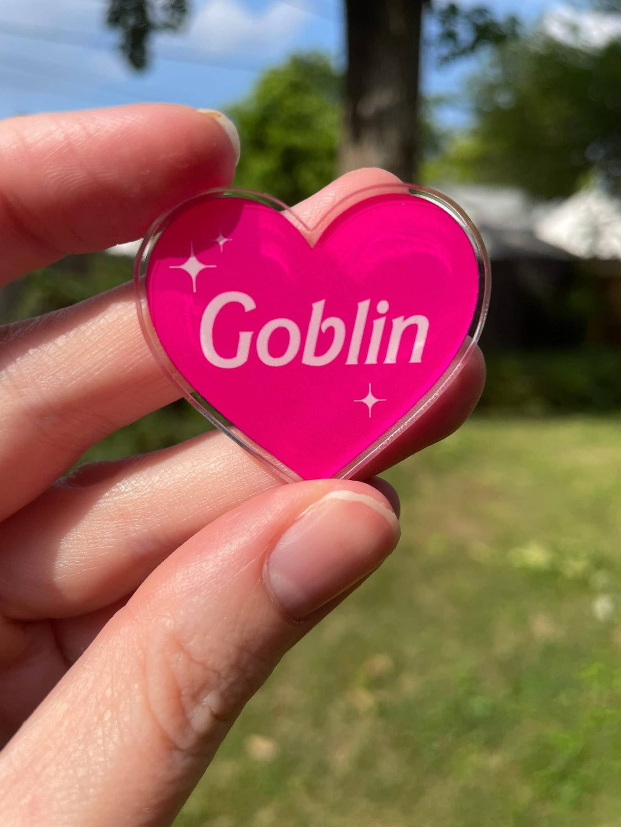 Goblin Acrylic Pin