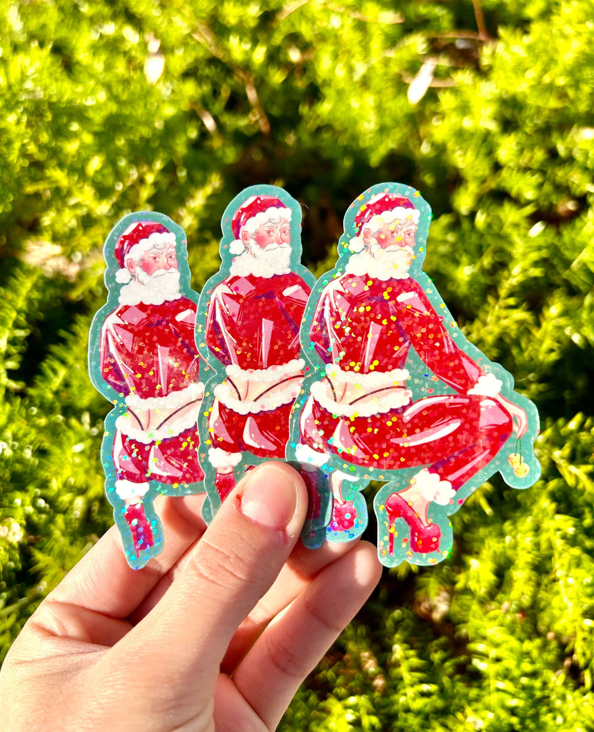 Santa's Slay Holiday Sticker