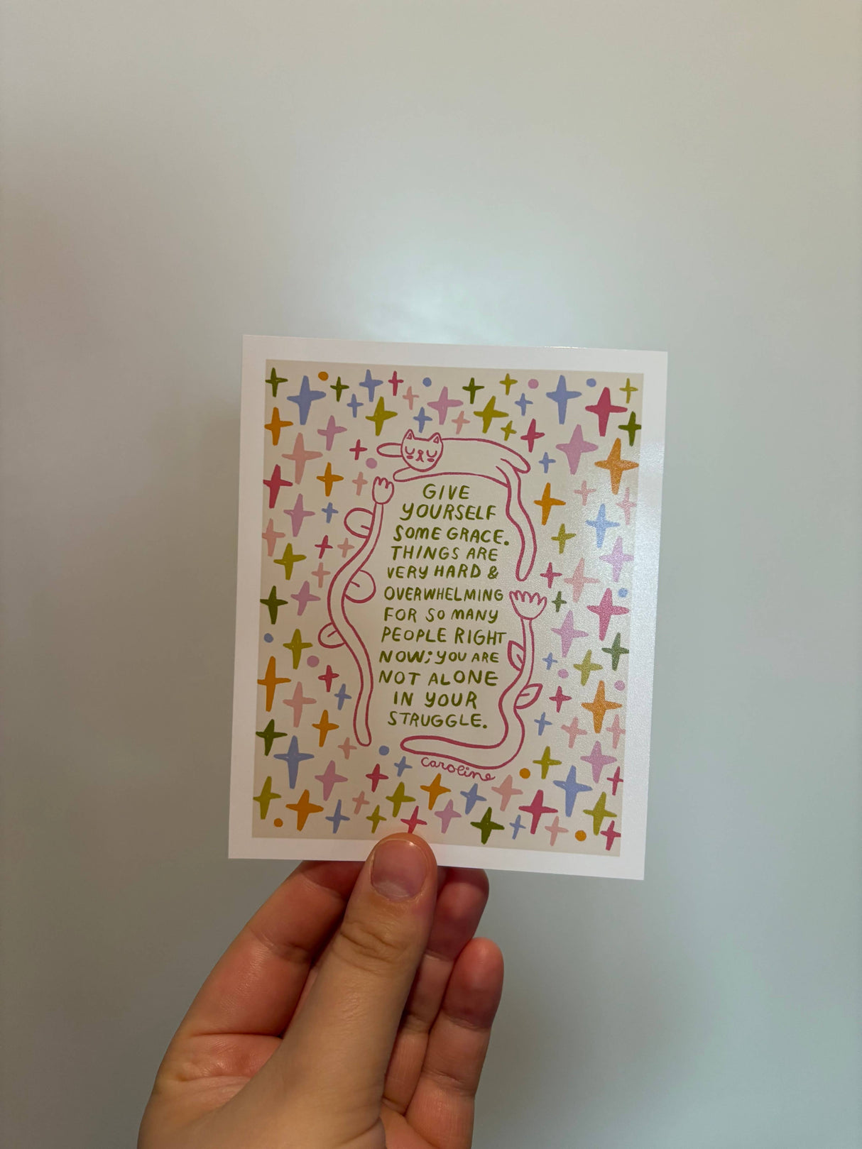 Give Yourself Grace Print