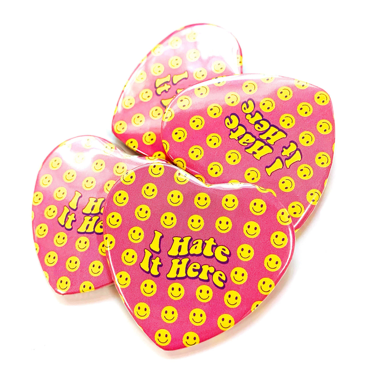 I Hate It Here Pinback Button