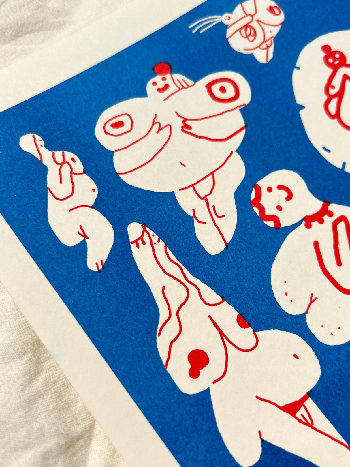 Venus Riso Art Print