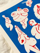 Venus Riso Art Print