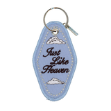Just Like Heaven Embroidered Keychain