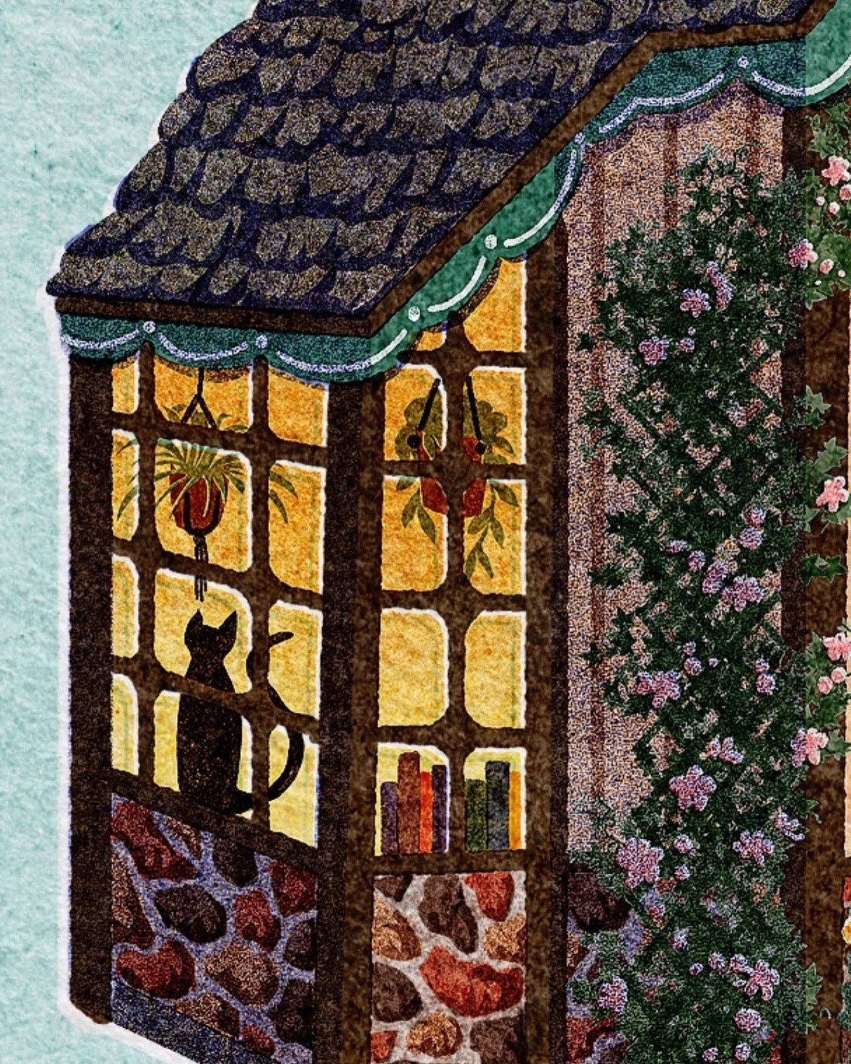 Baba Yaga Art Print