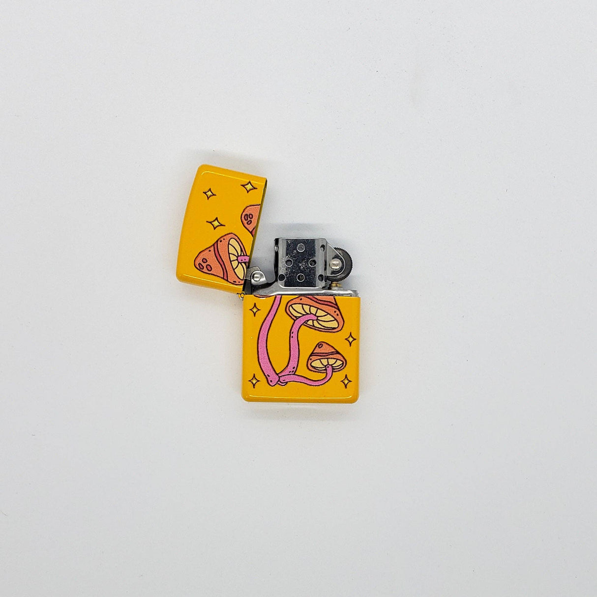 Trippy Mushroom Refillable Lighter