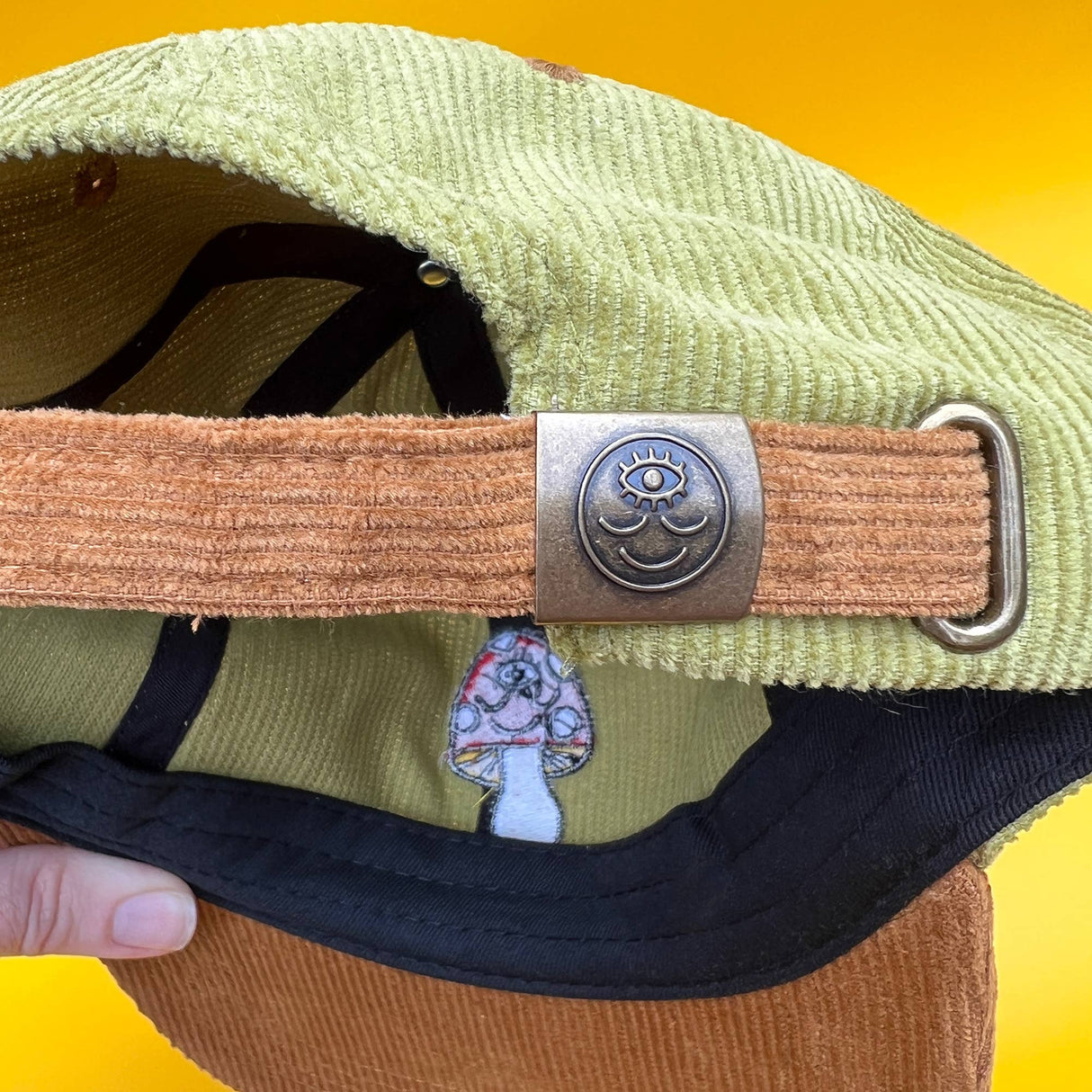 Mushroom Corduroy Hat