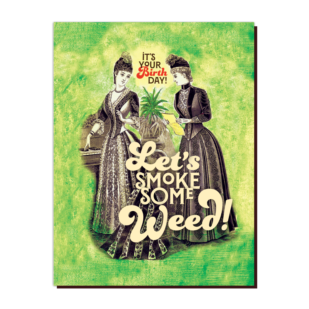 420 Ladies Birthday Card