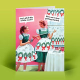 Just Getting Started Holiday Card