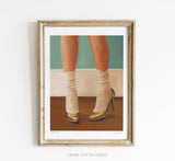 Clickety Clack Art Print - 8.5" X 11"