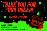 All I Know is Rage Vinyl Sticker