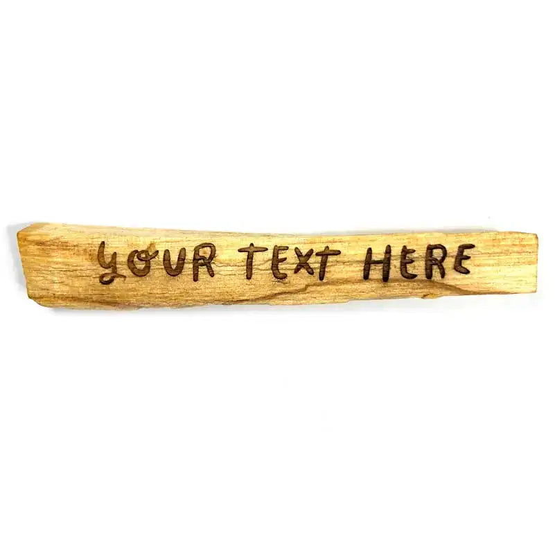 Burn the Patriarchy Laser-Engraved Palo Santo