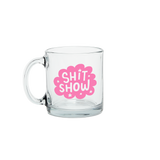 Exhale the Bullshit Glass Mug