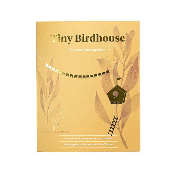 Tiny Birdhouse for your plants