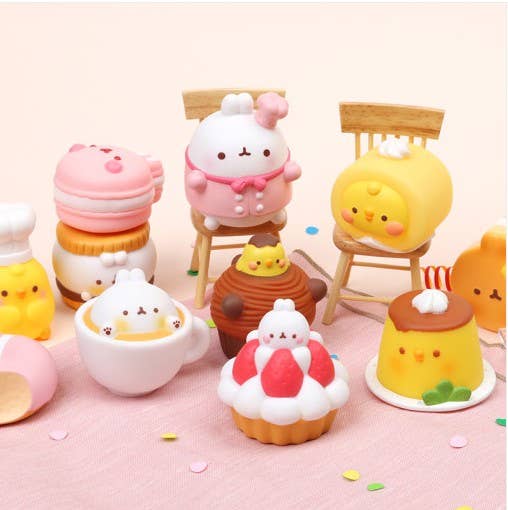 Molang Cafe Dessert-Themed Blind Box