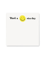 Have A Nice Day 200-Sheet Jumbo Desk Pad