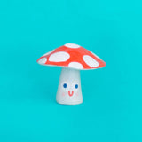 Tiny Ceramic Mushroom Sculptures