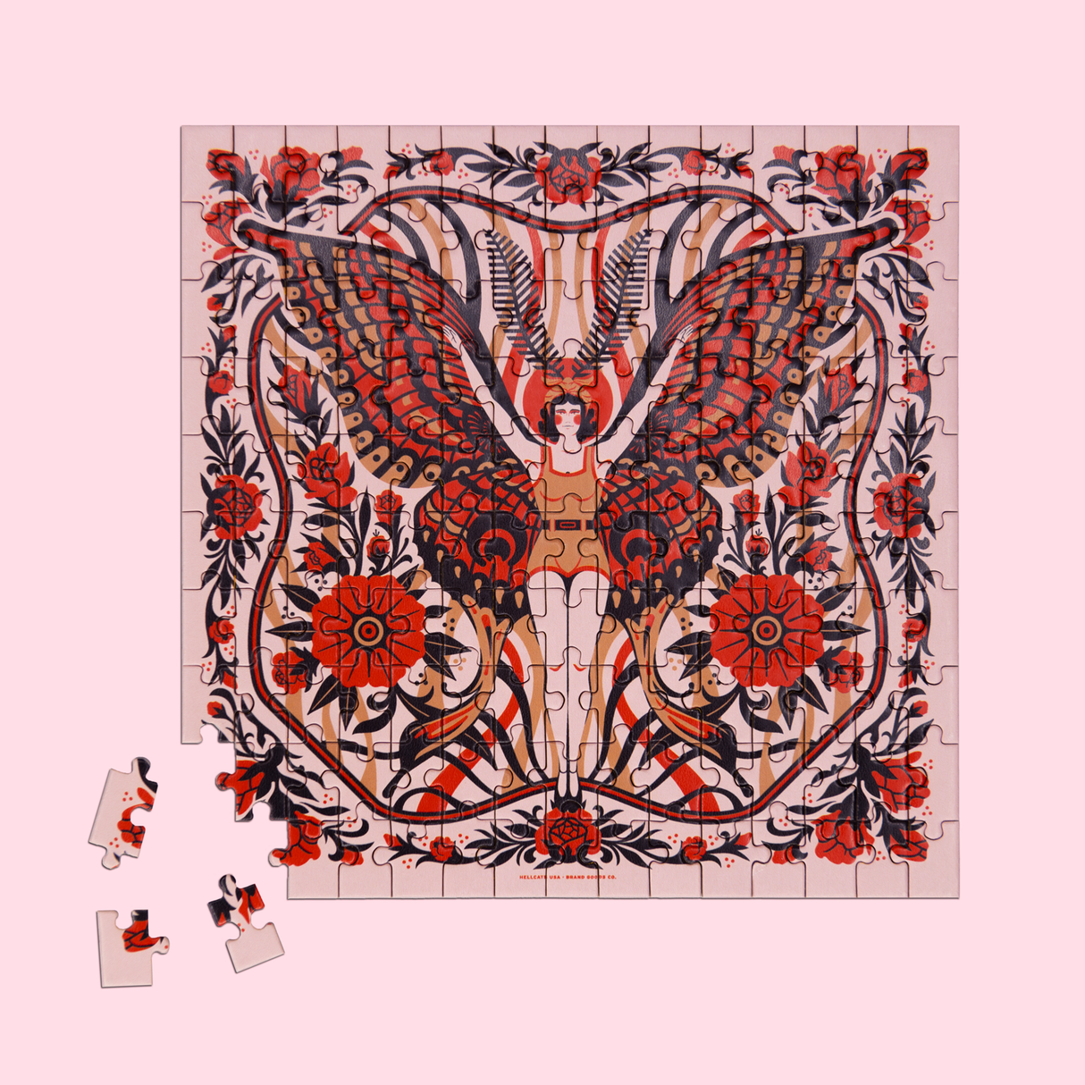 Moth Girl Mini Puzzle