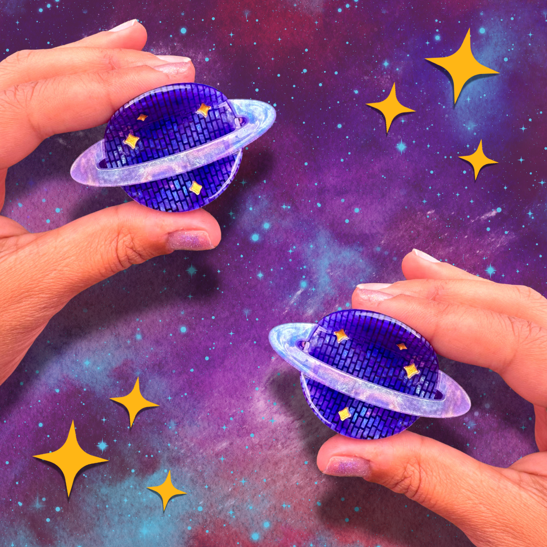 Planet Picasso Mini Hair Claw