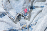 Best Friends Heart Pin Set