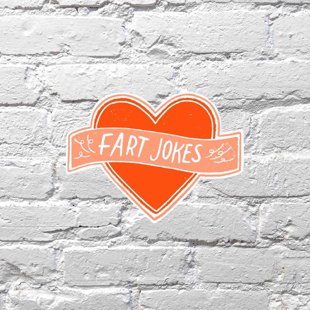 Fart Jokes Sticker