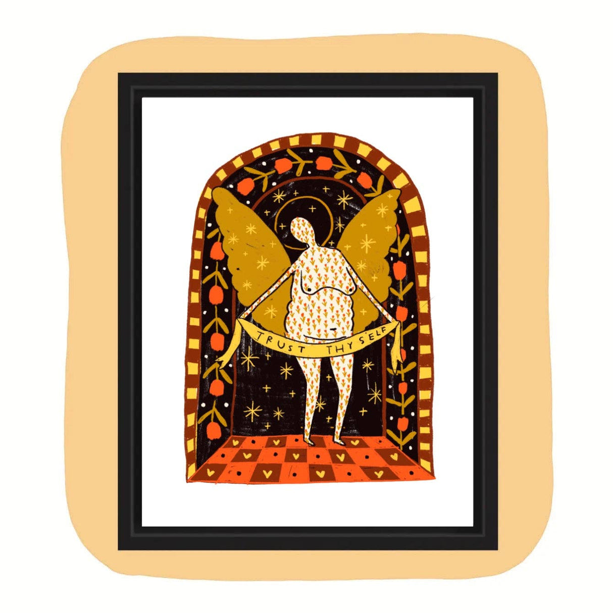 Trust Thyself Art Print